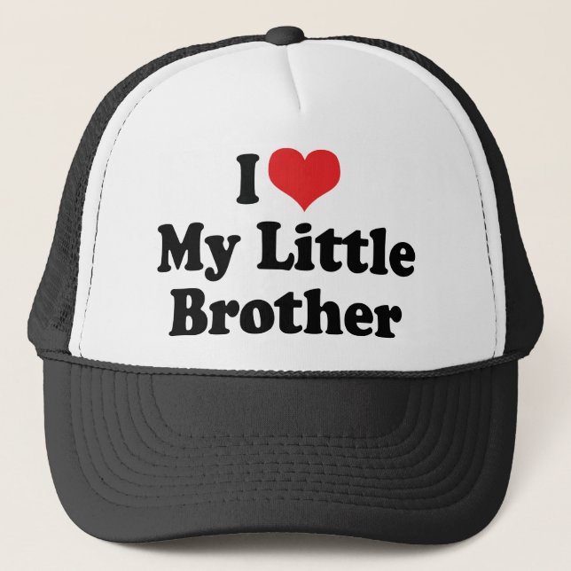 Casquette J'aime mon petit frère (Devant)