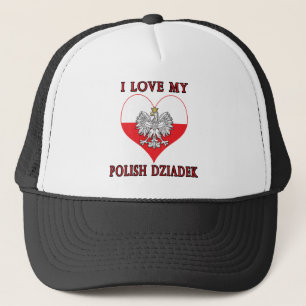 Casquette J'Aime Mon Polonais Dziadek