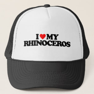 CASQUETTE J'AIME MON RHINOCÉROS