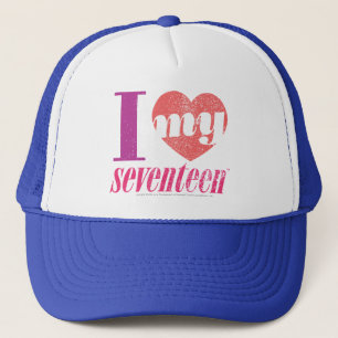 Casquette J'aime mon rose 17