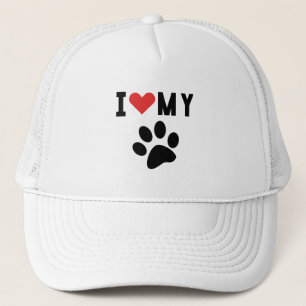 Casquette J'aime mon super chien de chat