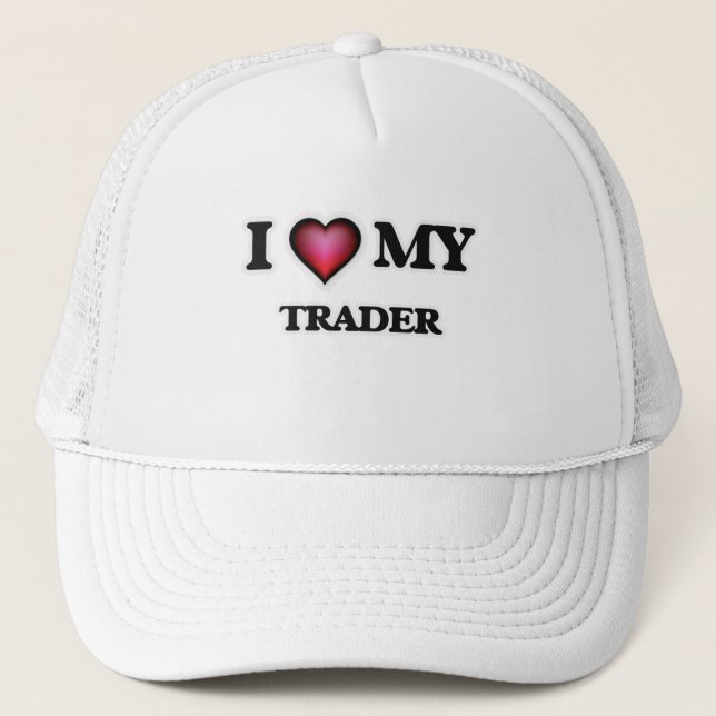 Casquette J'aime mon Trader (Devant)