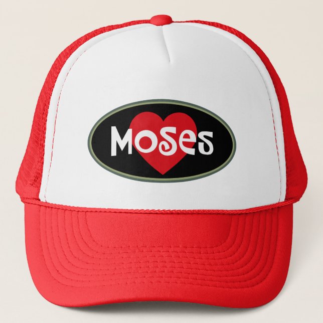 CASQUETTE J'AIME MOSES (Devant)