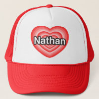 J'aime Nathan. Je t'aime Nathan. Coeur