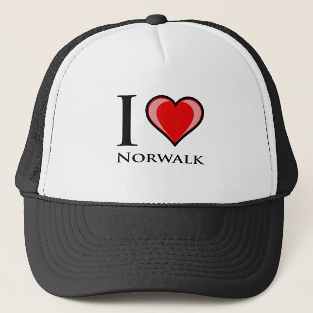 Casquette J'aime Norwalk (Devant)