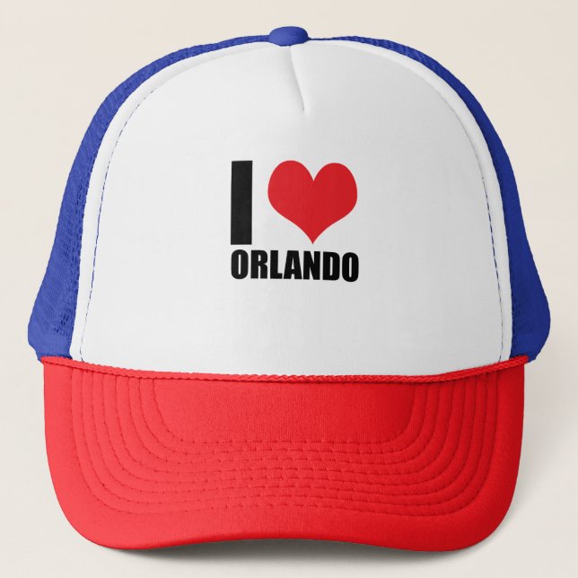 Casquette J'aime Orlando (Devant)
