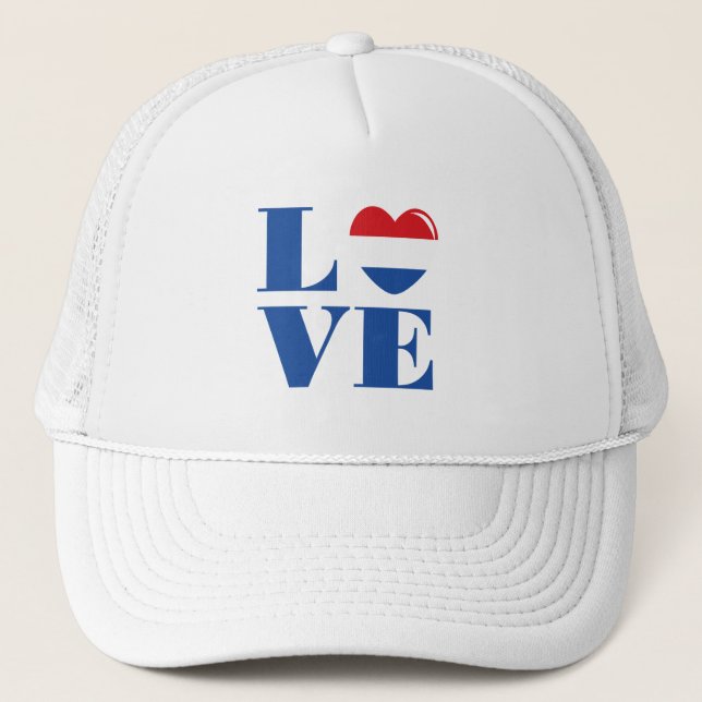 Casquette J'aime Pays-Bas (Devant)