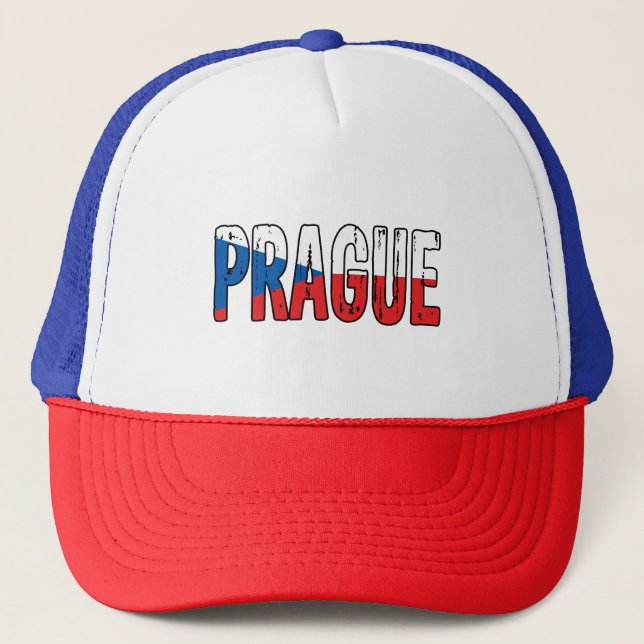 Casquette J'aime Prague (Devant)