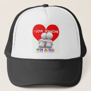 Casquette J'aime QUELQU'UN AVEC L'AUTISME