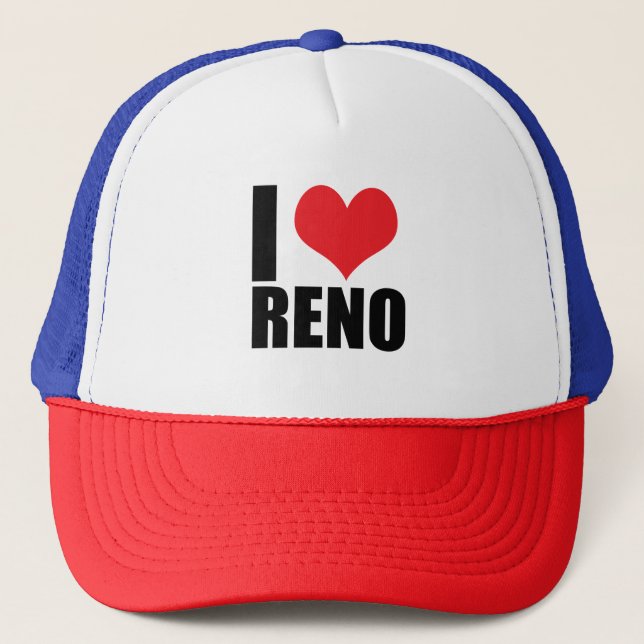 Casquette J'aime Reno (Devant)