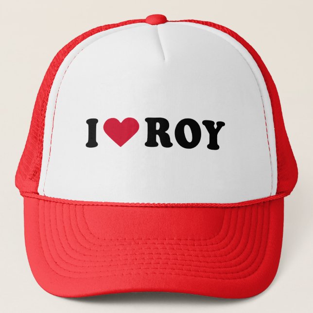 CASQUETTE J'AIME ROY (Devant)