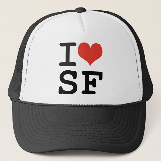 Casquette J'aime San Francisco (Devant)