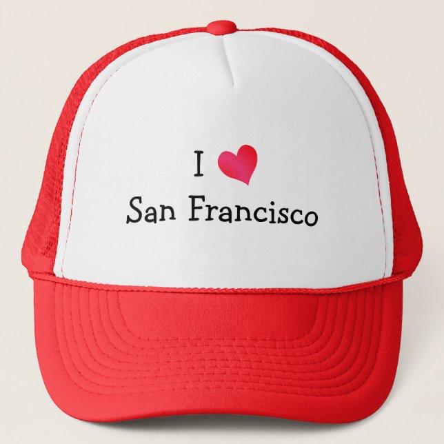 Casquette J'aime San Francisco (Devant)