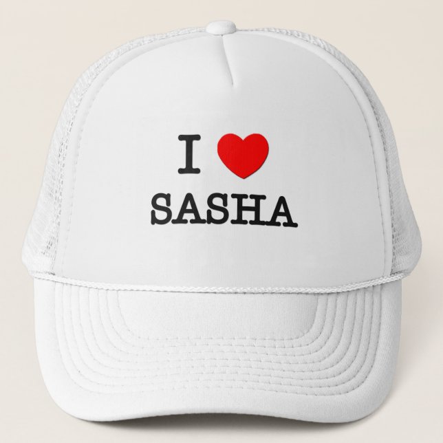 Casquette J'aime Sasha (Devant)