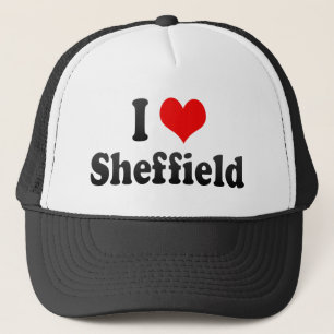 Casquette J'aime Sheffield, Royaume-Uni