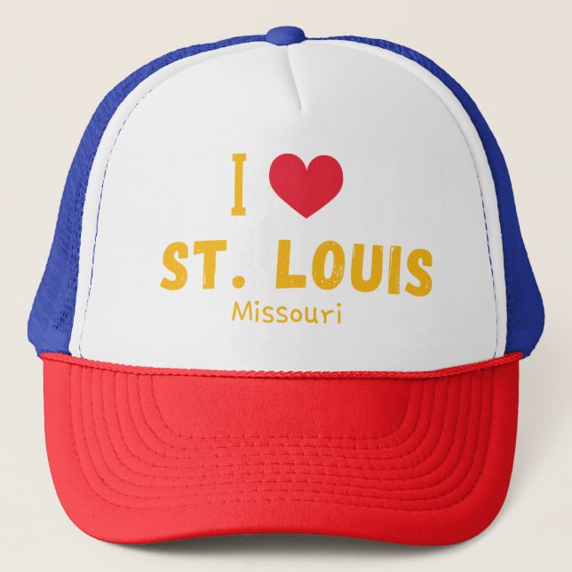 Casquette J'aime St. Louis, Missouri (Devant)