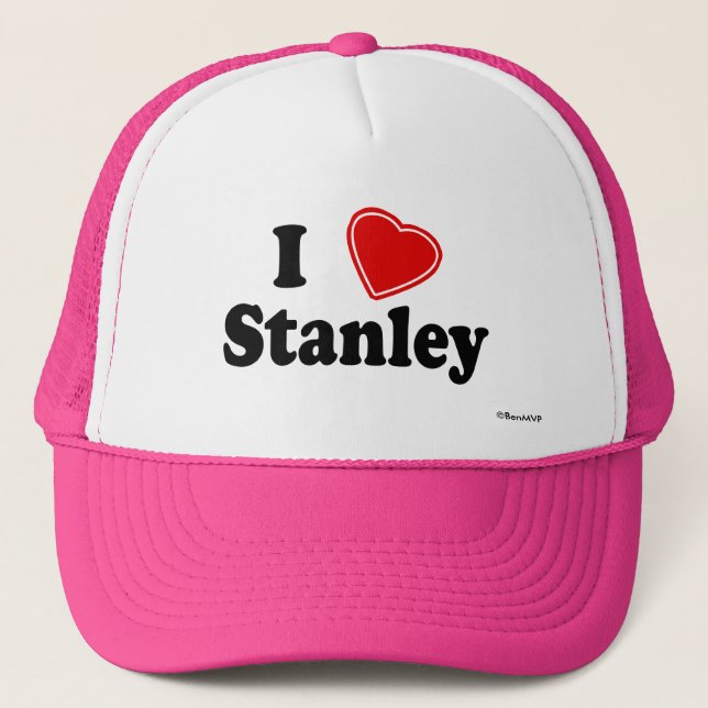 Casquette J'aime Stanley (Devant)