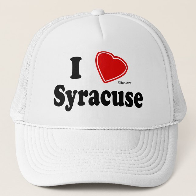 Casquette J'aime Syracuse (Devant)