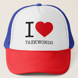 CASQUETTE J'AIME TAEKWONDO