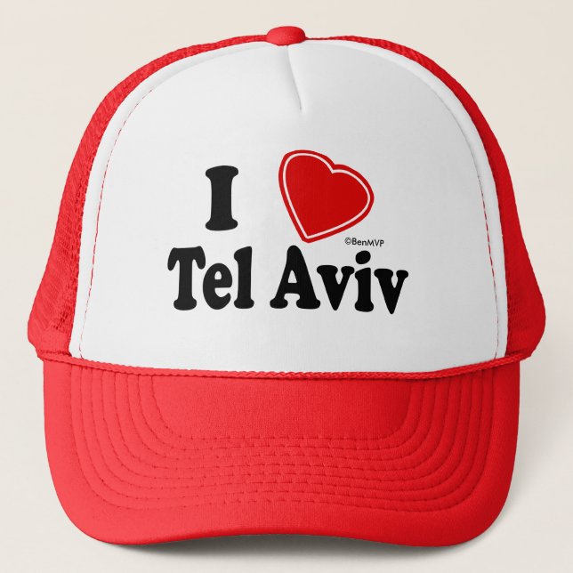 Casquette J'aime Tel Aviv (Devant)