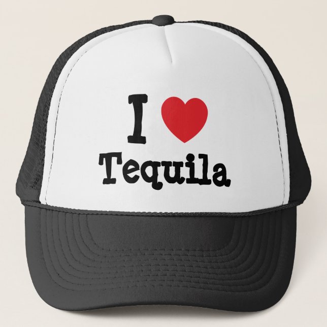 Casquette J'aime Tequila coeur T-shirt (Devant)