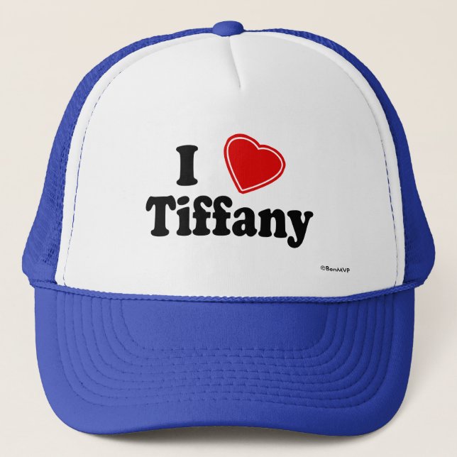 Casquette J'aime Tiffany (Devant)