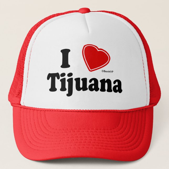 Casquette J'aime Tijuana (Devant)