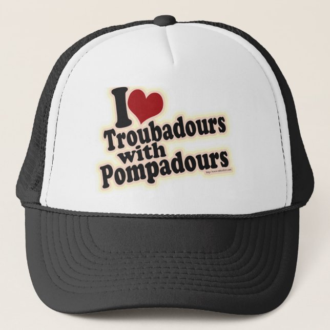 Casquette J'aime Troubadours (Devant)