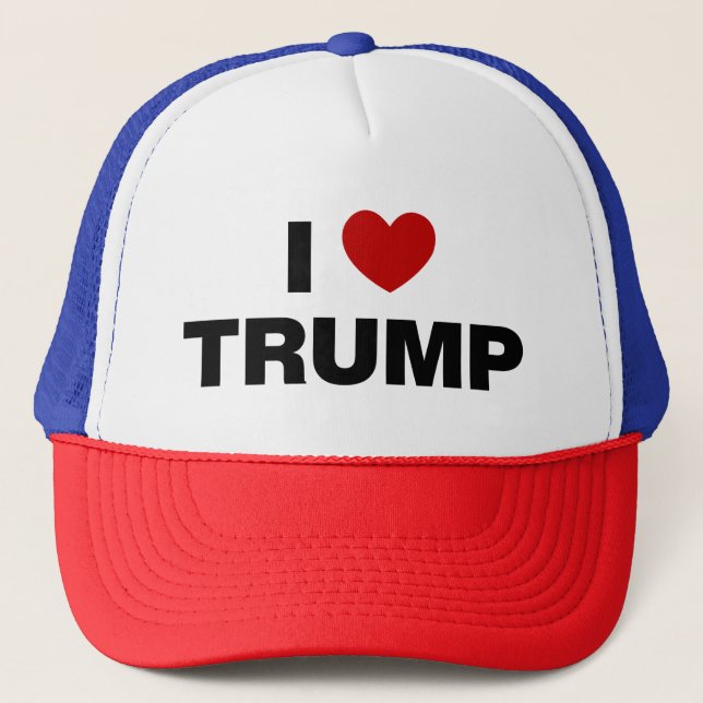Casquette J'aime Trump (Devant)