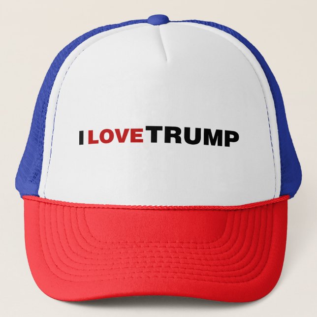 Casquette J'aime Trump (Devant)