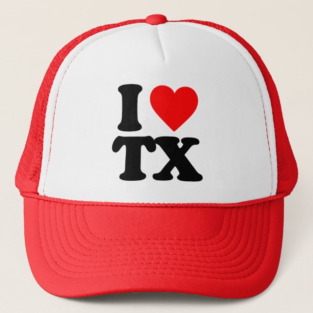CASQUETTE J'AIME TX (Devant)