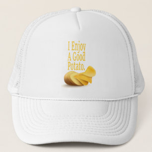 Casquette J'aime une bonne pomme de terre, design alimentair