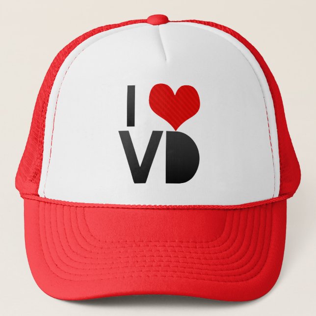 Casquette J'aime VD (Devant)