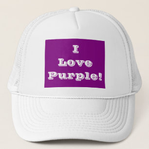 Casquette J'Aime Violet