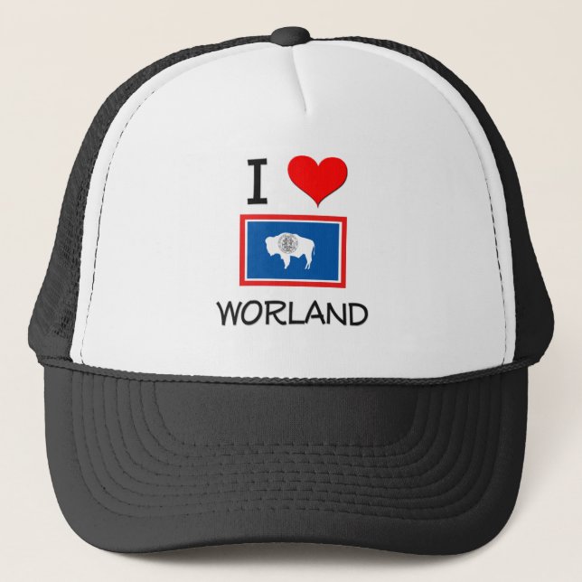 Casquette J'aime Worland Wyoming (Devant)