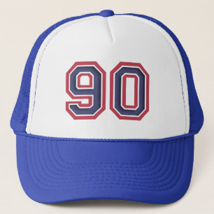 Casquette Jalon 90e Anniversaire Trucker de fête Chapeau