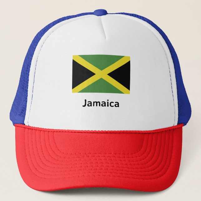 Casquette Jamaica Flag (Devant)