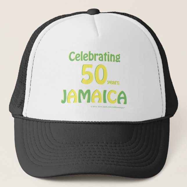 Casquette Jamaïque 50e anniversaire (Devant)