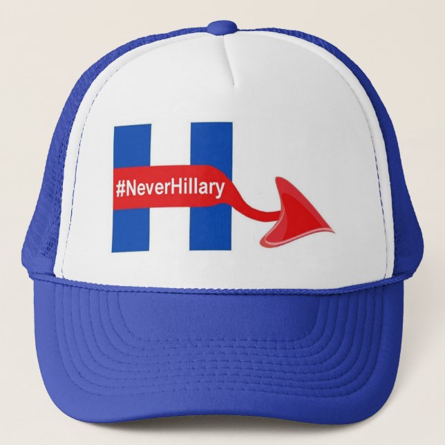 Casquette Jamais Hillary (Devant)