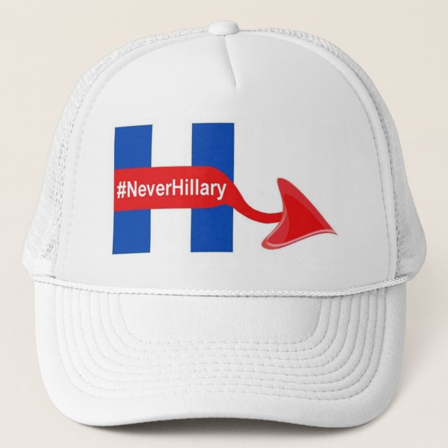 Casquette Jamais Hillary (Devant)