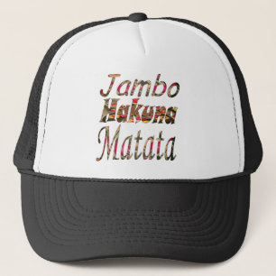 Casquette Jambo Hakuna Matata Personnaliser Produit - Custom