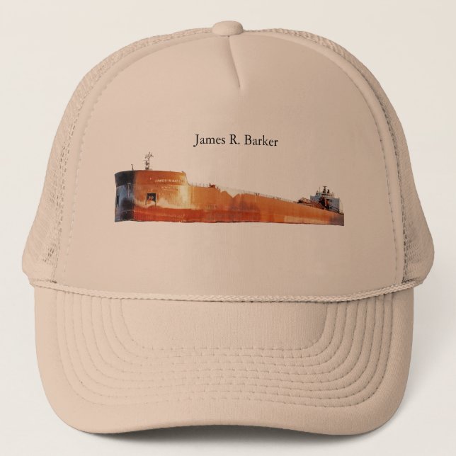 Casquette James R. Barker chapeau de camionneur (Devant)