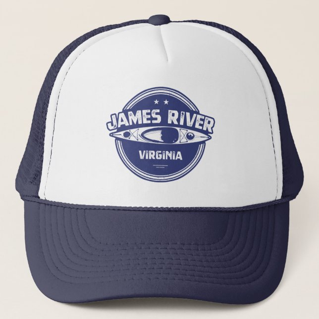 Casquette James River Virginia Kayak (Devant)