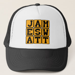 Casquette James Watt, inventeur écossais