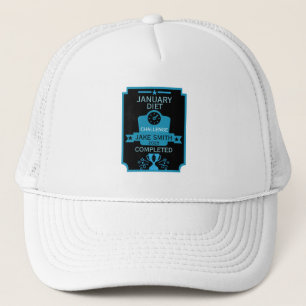 Casquette Janvier Perte de poids Félicitations