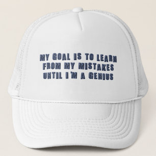 Casquette J'Apprends De Mes Erreurs