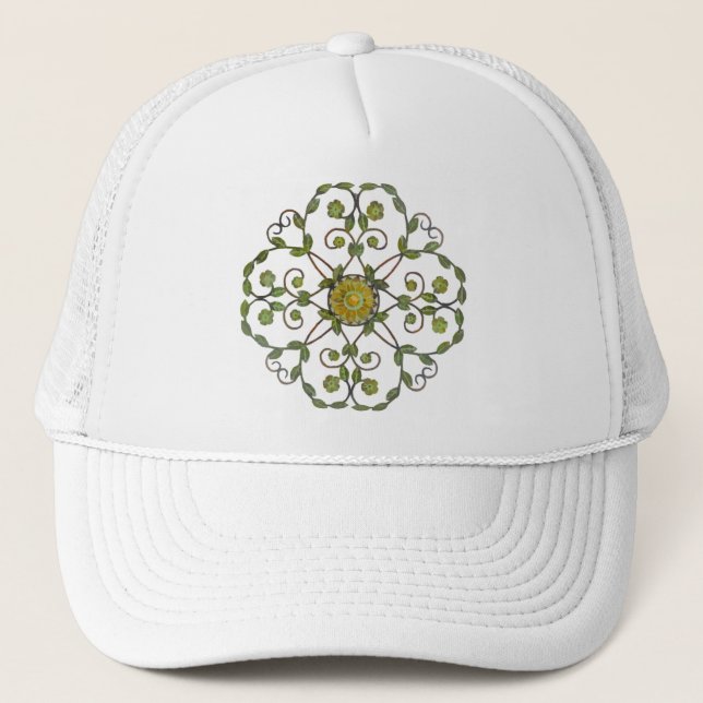 Casquette Jardin Floral (Devant)