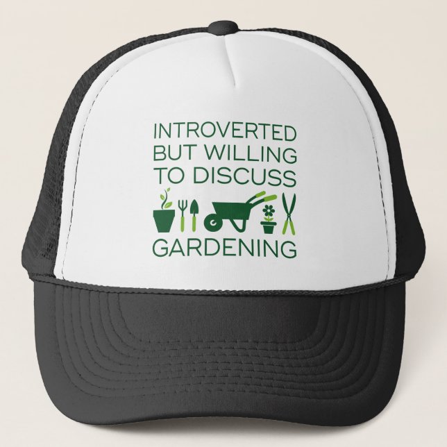 Casquette Jardinage introduit (Devant)