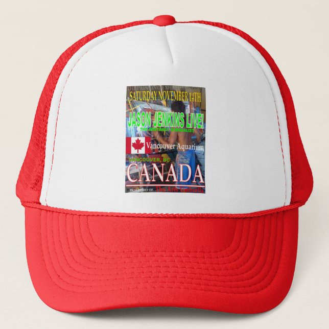 CASQUETTE JASON JENKINS EN DIRECT AU CANADA (Devant)