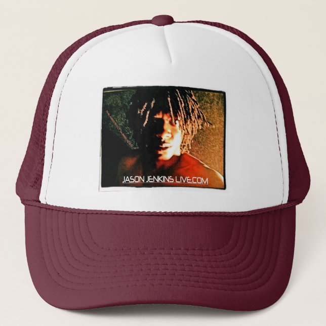 CASQUETTE JASON JENKINS LIVE BLUR (Devant)